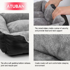 Square Dog Sofa Bed – pet bed photo 3