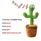 Dancing Cactus Toy – interactive plush toy photo 2