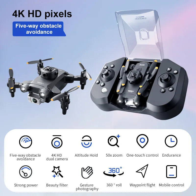 Mini Foldable WiFi FPV Drone with Dual Camera – photo 6