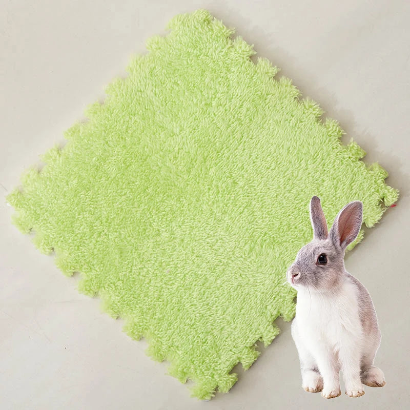 Interlocking Fleece Cage Mats for Guinea Pigs, Rabbits & Hamsters – small animal bedding photo 12