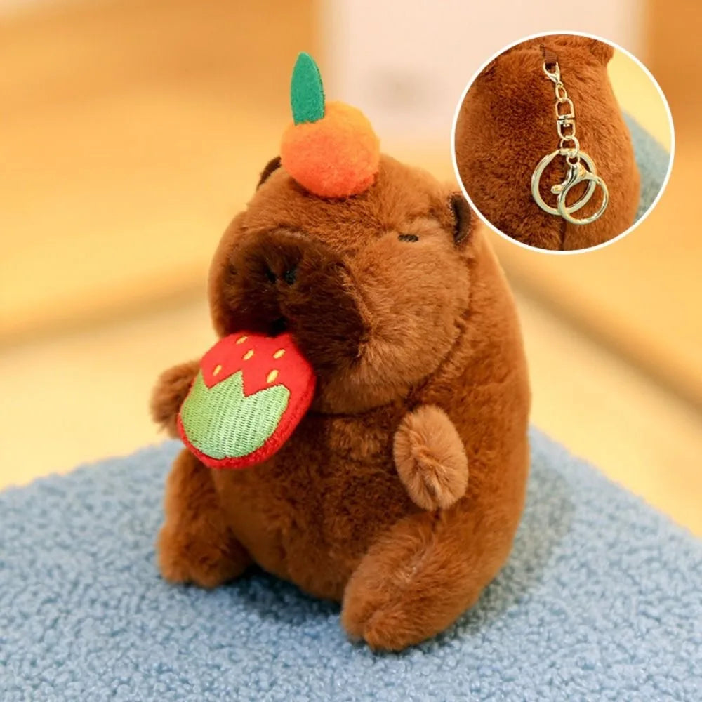 Cute Capybara Plush Keychain – plush toy photo 16