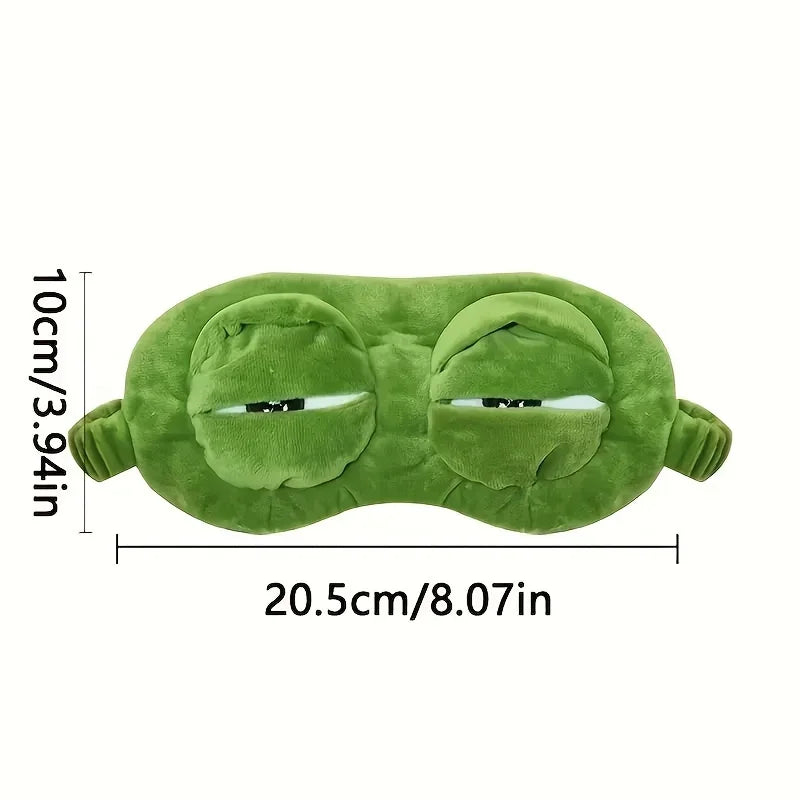 Cute 3D Frog Sleep Mask – photo 6