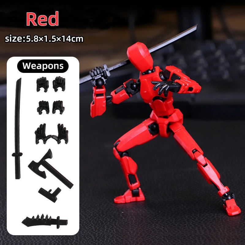 Multi-Jointed 3D-Printed Shapeshift Robot Figure – action figure photo 6