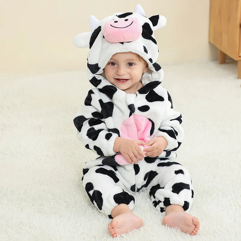 Baby Animal Kigurumi Romper Costume – baby costume photo 3