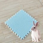 Interlocking Fleece Cage Mats for Guinea Pigs, Rabbits & Hamsters – small animal bedding photo 16