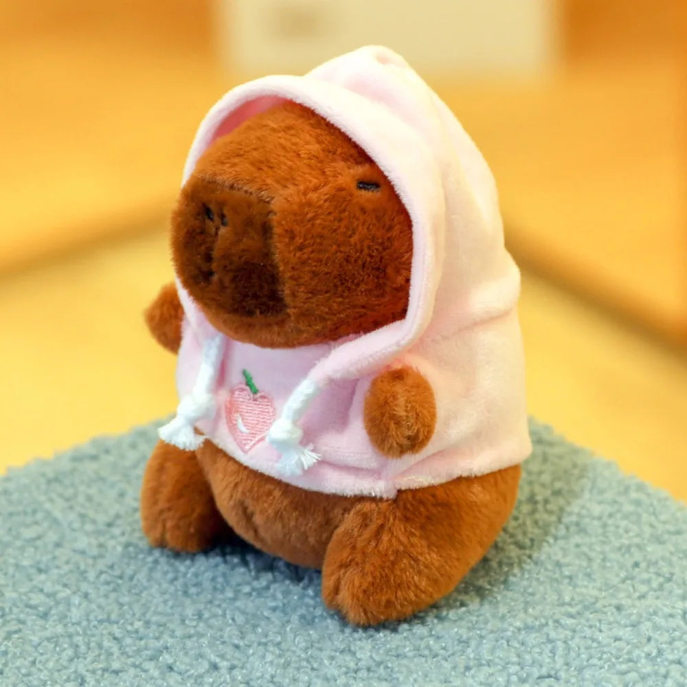 Cute Capybara Plush Keychain – plush toy photo 2
