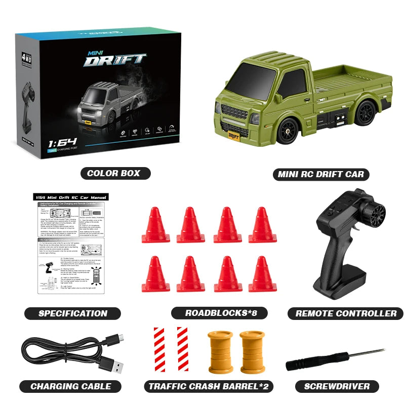 KF20 1:64 Mini RC Drift Car – rc car photo 8