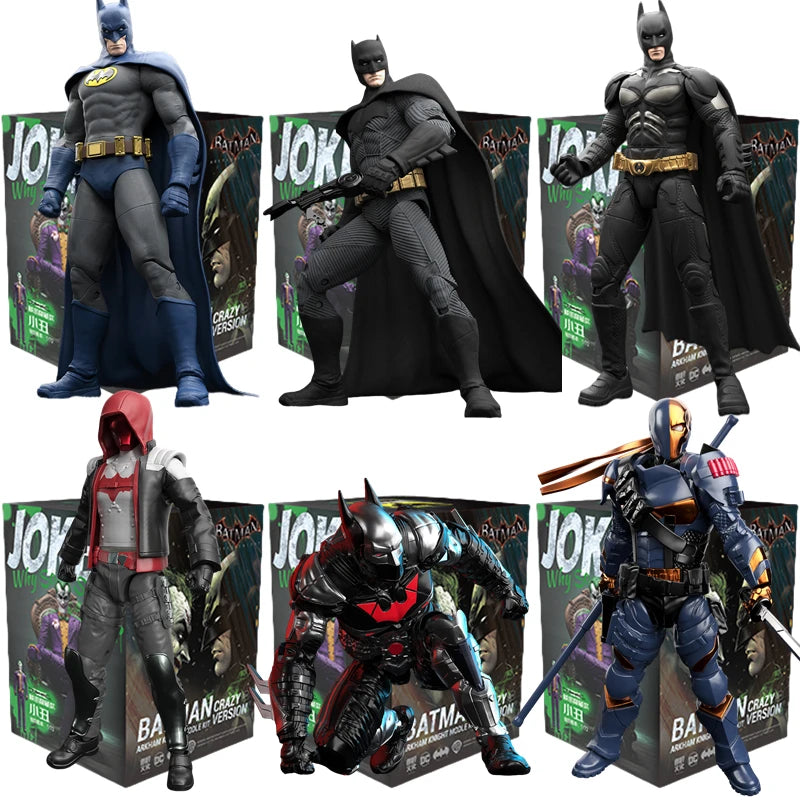 Batman Arkham Knight Mini Block Figures – Joker, Deathstroke, Red Hood & More, Random Blind Pick or Sets of 6 or 9