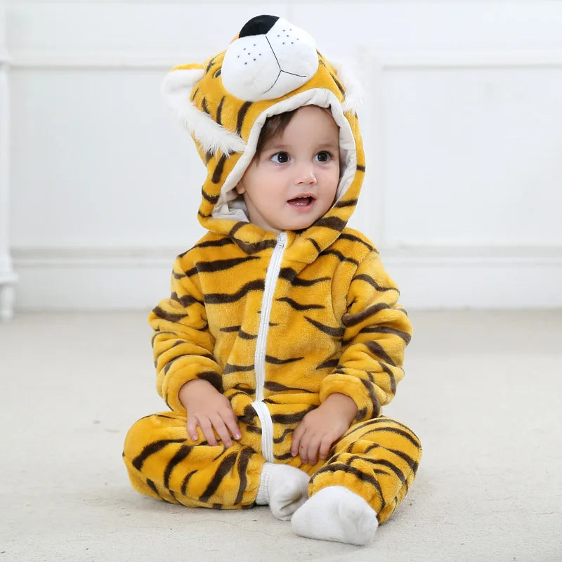 Baby Animal Kigurumi Romper Costume – baby costume photo 6