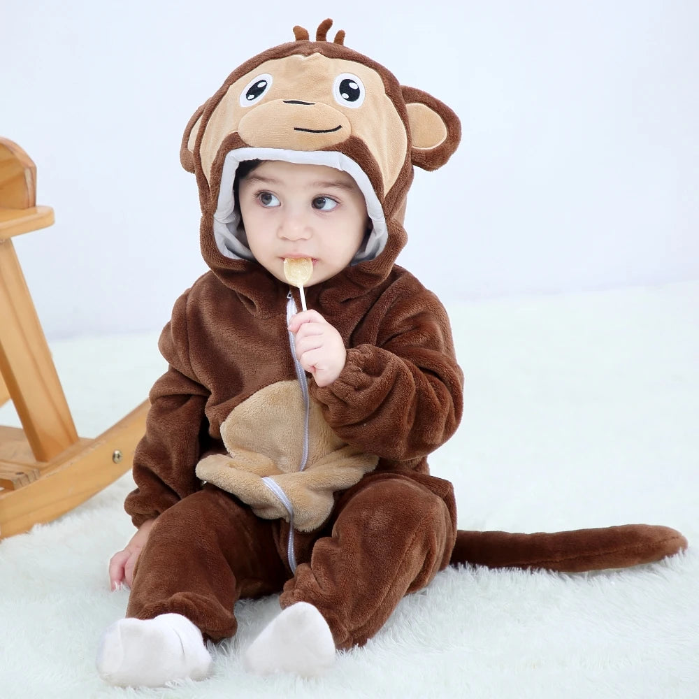 Baby Animal Kigurumi Romper Costume – baby costume photo 20