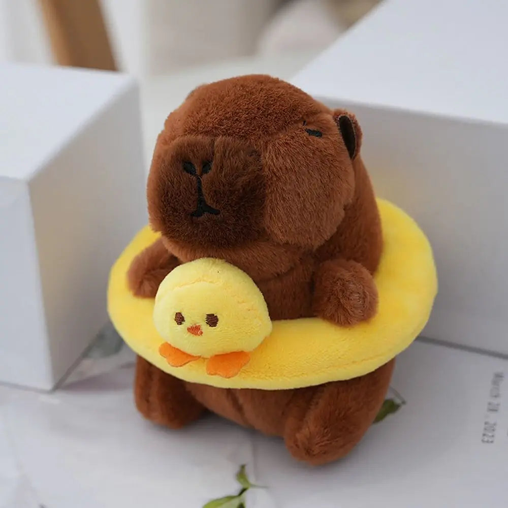 Cute Capybara Plush Keychain – plush toy photo 10