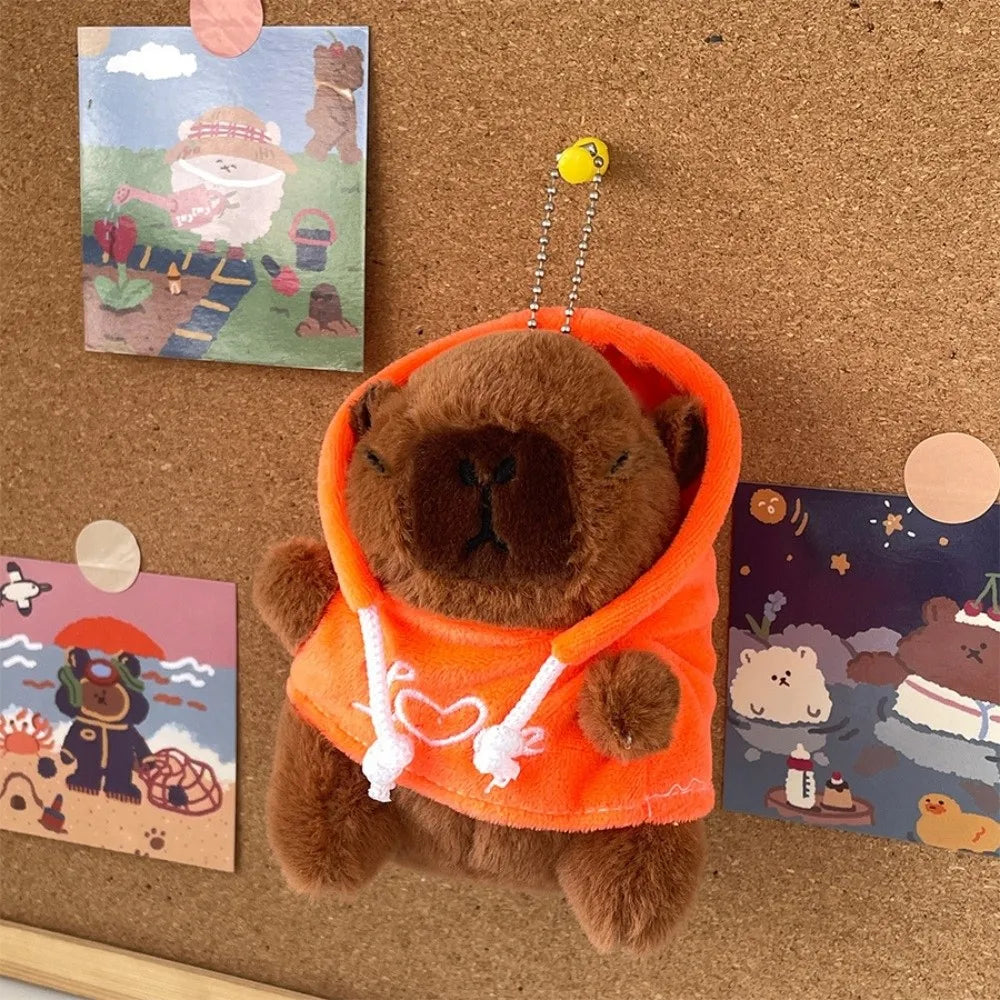 Cute Capybara Plush Keychain – plush toy photo 7