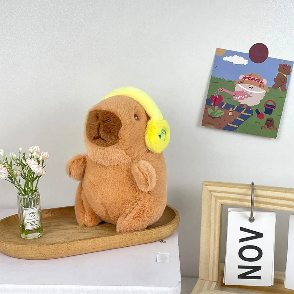 Cute Capybara Plush Keychain – plush toy photo 12