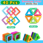 Magnetic Building Blocks Set for Kids – photo 14