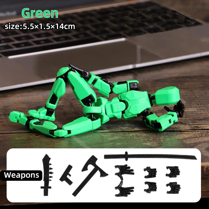 Multi-Jointed 3D-Printed Shapeshift Robot Figure – action figure photo 8