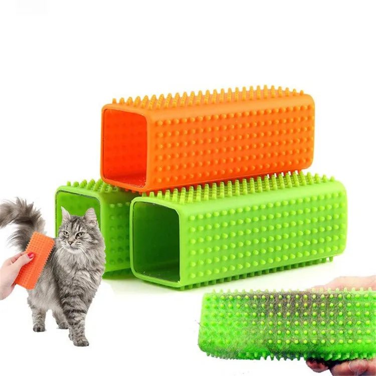 Silicone Pet Hair Removal Brush – pet hair remover photo 3