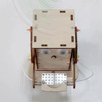 DIY Coin-Eating Robot Wooden Model Kit – stem kit photo 4