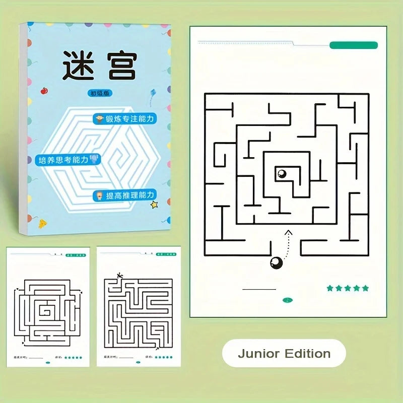Kids Maze Puzzle Book – activity book photo 4