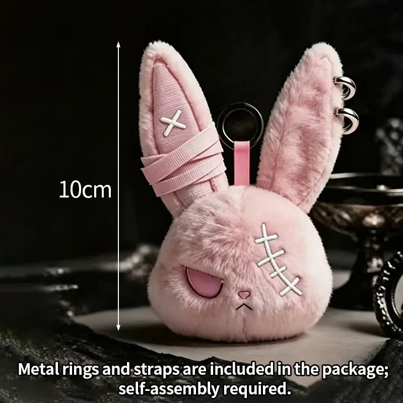 Gothic Bunny Plush Keychain – photo 19