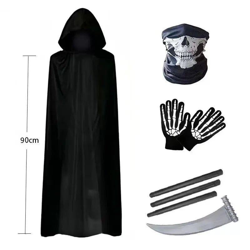 Grim Reaper Death Cloak Costume Set – photo 4