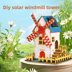 Solar-Powered Car & Lunar Rover DIY Wooden Model Kits – stem kit photo 13