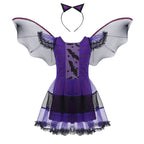 Girls Vampire Tutu Dress Costume – kids costume photo 15
