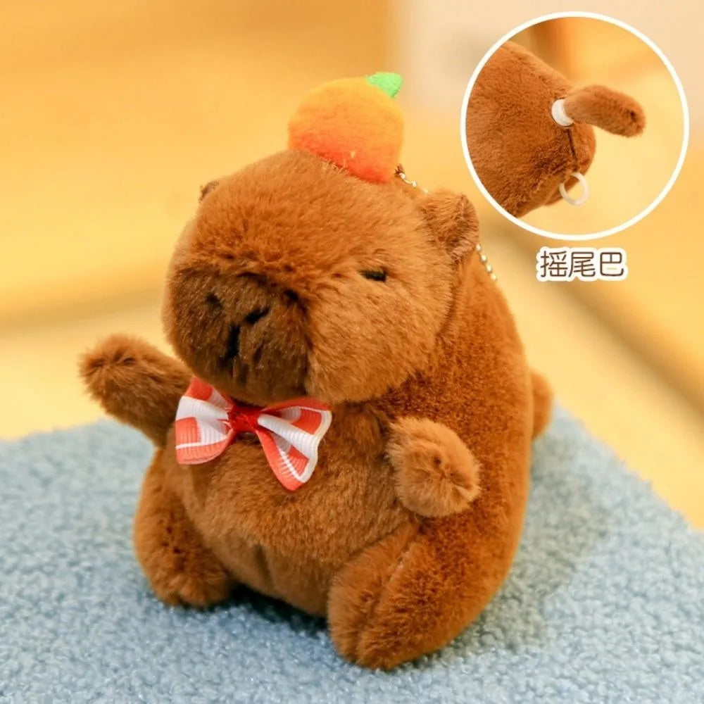 Cute Capybara Plush Keychain – plush toy photo 32