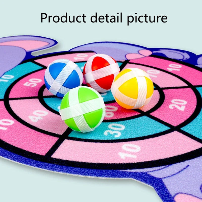 Montessori Sticky Ball Dart Board – educational toys photo 6