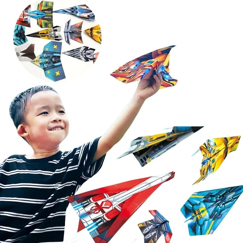 36-Piece DIY Origami Paper Airplane Kit – craft kit photo 2