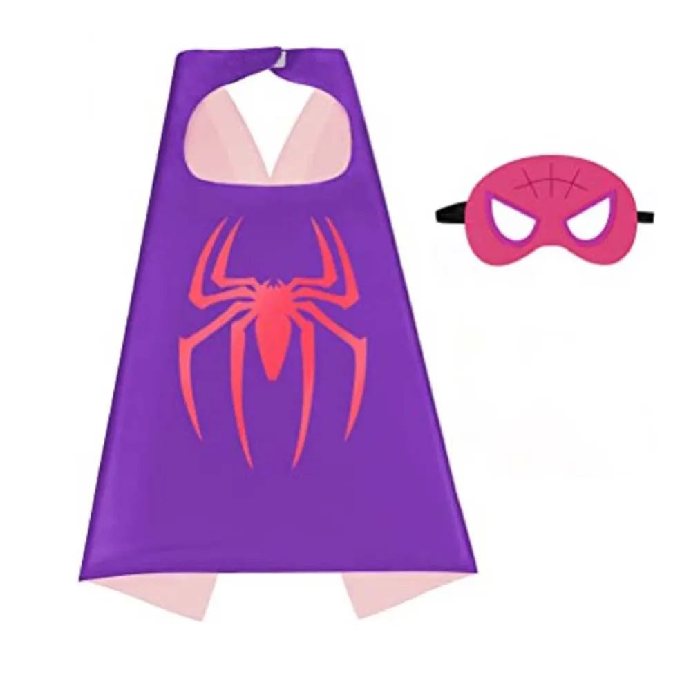Kids Superhero Cape & Mask Set – kids costume photo 17