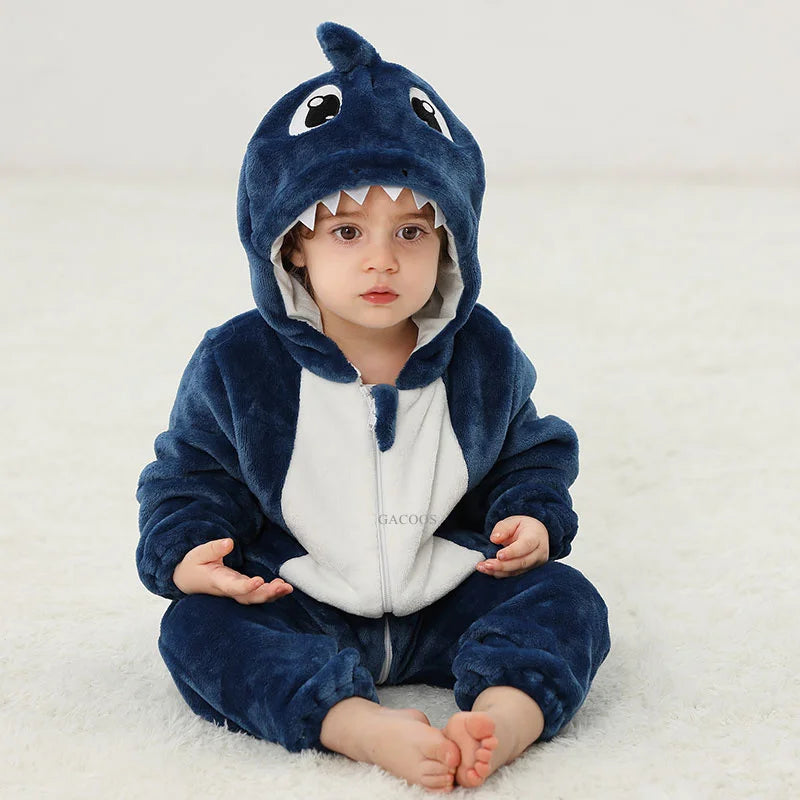 Baby Animal Kigurumi Romper Costume – baby costume photo 15