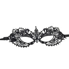 Black Lace Venetian Masquerade Eye Mask – costume mask photo 5
