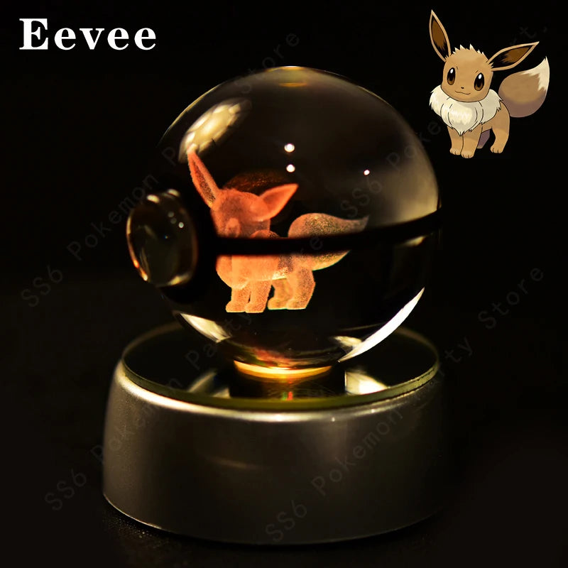 Pokémon 3D Crystal Ball Night Light – photo 10