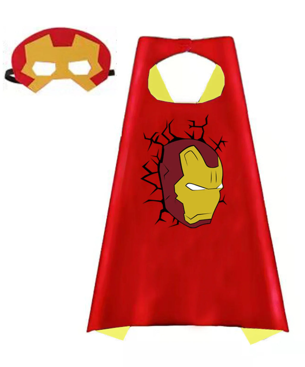 Kids Superhero Cape & Mask Set – kids costume photo 29