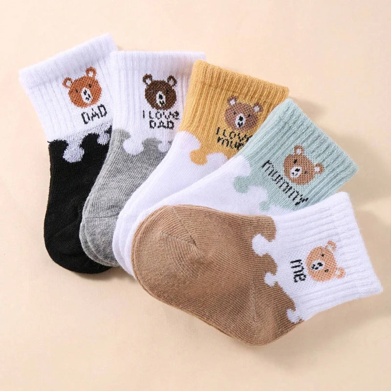 5 Pairs Baby Ankle Socks – baby socks photo 6