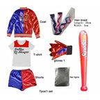 Harley Quinn Kids Cosplay Costume Set – kids costume photo 5