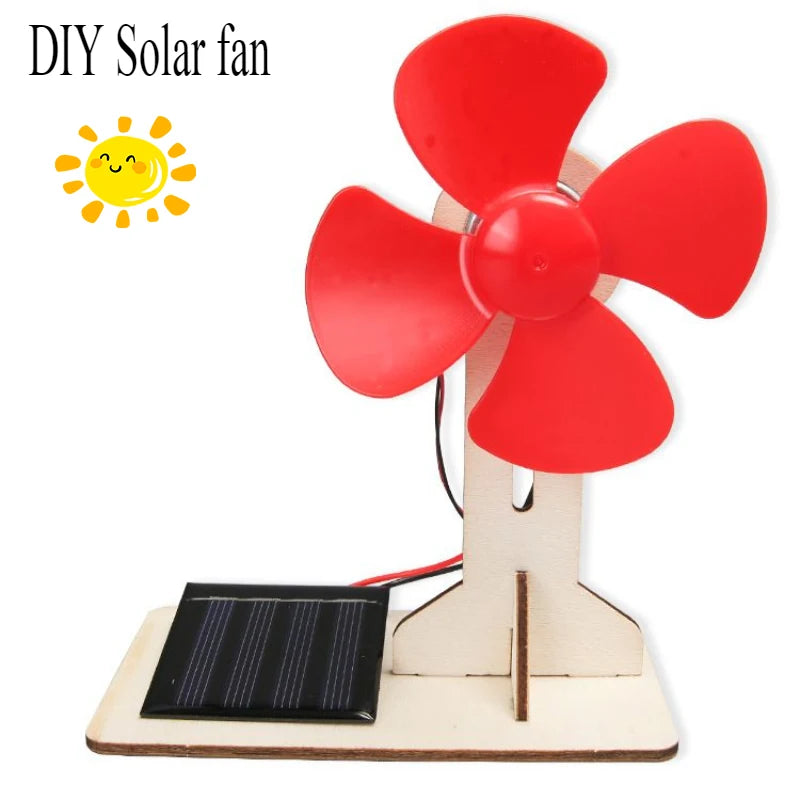 Solar-Powered Car & Lunar Rover DIY Wooden Model Kits – stem kit photo 8