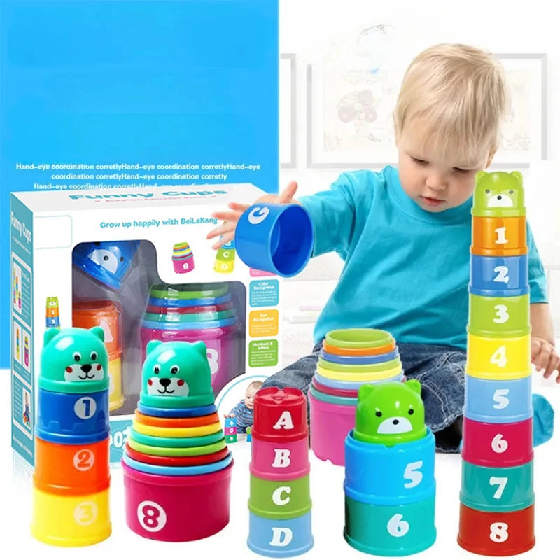 Speed Cup Stacking Battle Game for Kids – Brain Response Hand Speed Challenge Board Game