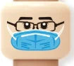 Minifigure Face Heads for Building Bricks – building toy photo 12