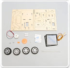 Solar-Powered Car & Lunar Rover DIY Wooden Model Kits – stem kit photo 6