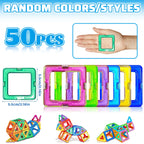 Magnetic Building Blocks Set for Kids – photo 8