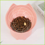 Raised Cat Bowl with Ears – pet bowl photo 4