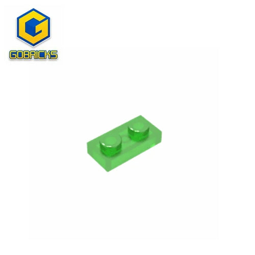 1 x 2 Plate Building Brick – Part 3023 / 6225, Compatible with Major Brick Brands, Sold per Piece