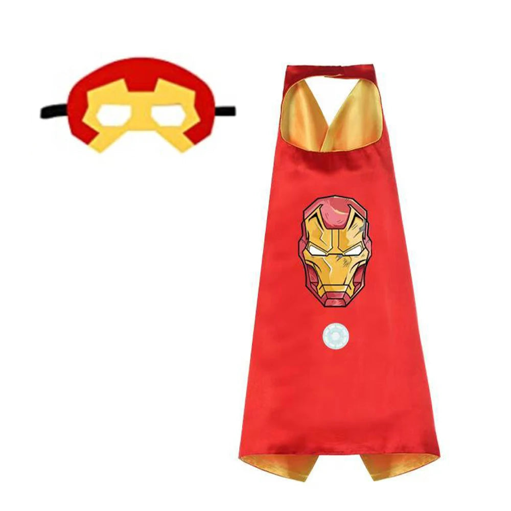 Kids Superhero Cape & Mask Set – kids costume photo 14