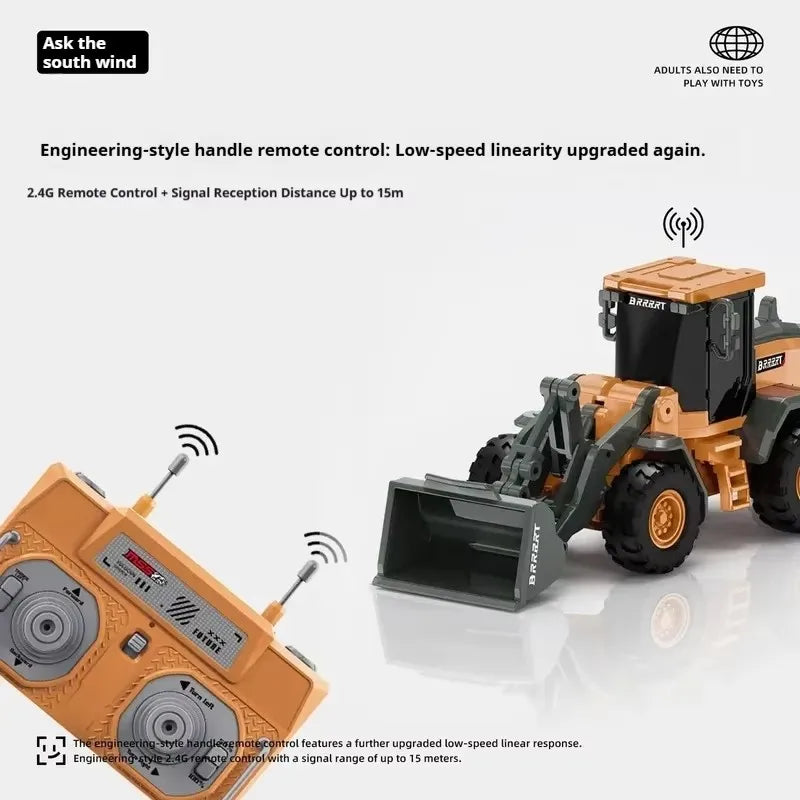 1:64 Mini RC Alloy Construction Vehicles – rc car photo 10