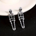 Halloween Skull & Bloody Dagger Earrings – photo 4