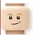 Minifigure Face Heads for Building Bricks – building toy photo 10
