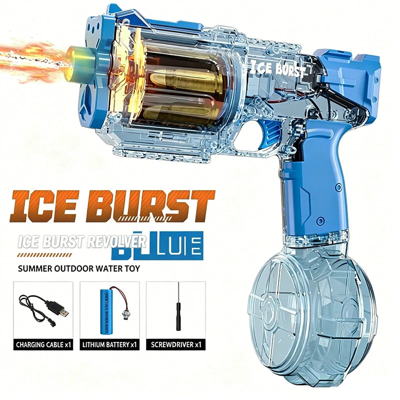 Electric Water Gun with Recoil & Lights – photo 13