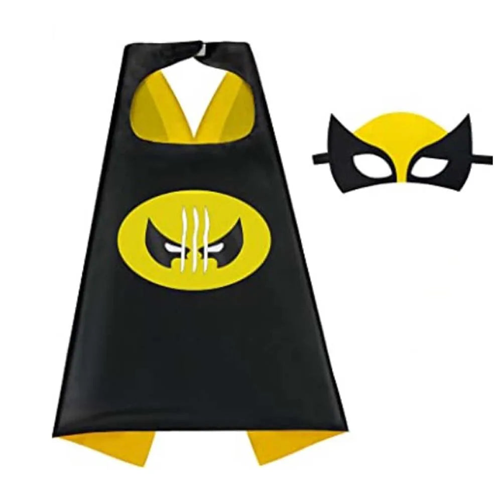 Kids Superhero Cape & Mask Set – kids costume photo 20