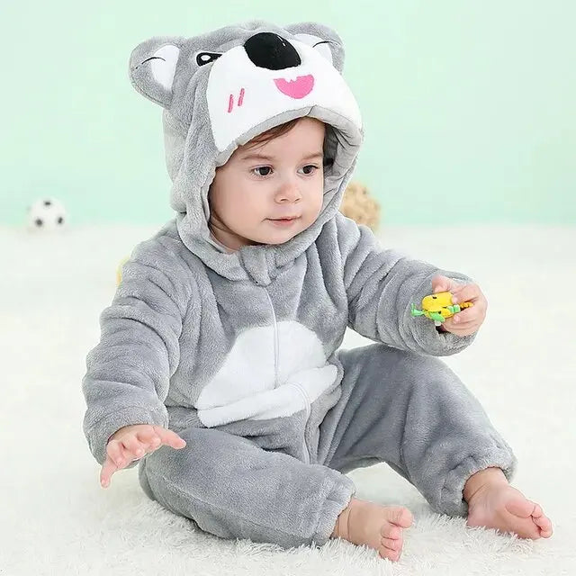 Baby Animal Kigurumi Romper Costume – baby costume photo 18